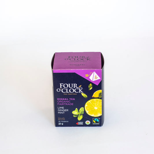 Tisane pyramide menthe gingembre lime