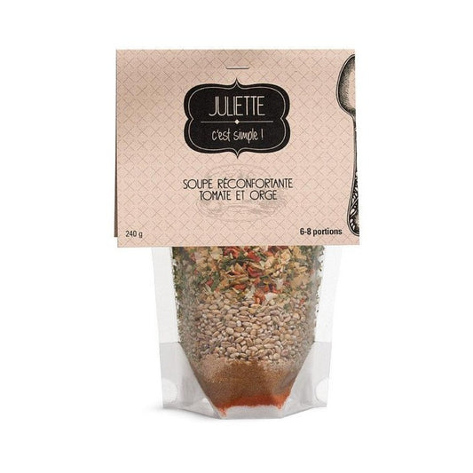 soupe réconfortante tomate et orge