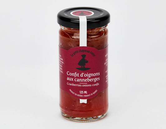 Confit d'oignons canneberges - ladouceurduterroir