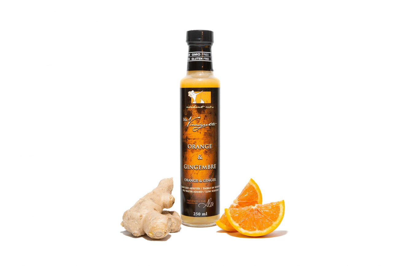 Vinaigrette orange gingembre - ladouceurduterroir