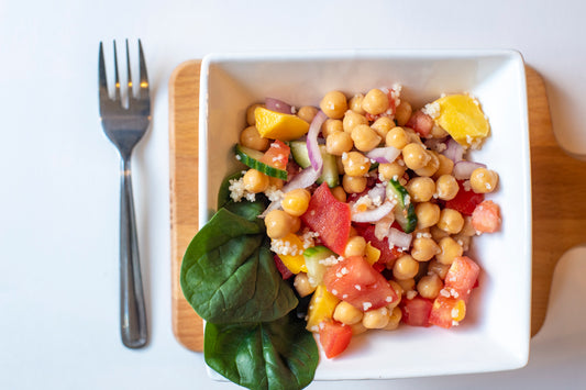 Salade de pois chiches - ladouceurduterroir