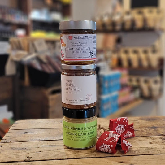 Panier-cadeau trio d'érable
