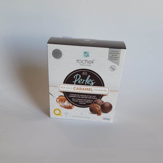 Perles ganache caramel fleur de sel