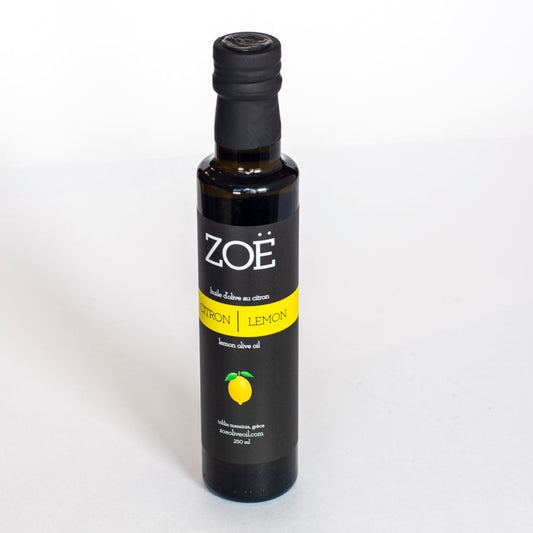 Huile d'olive au citron